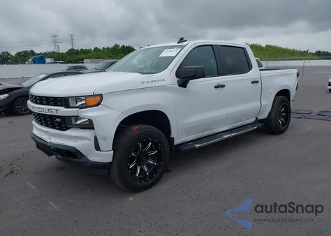 2019 Chevrolet Silverado 1500 Custom from USA, damaged, VIN 3GCPWBEH2KG107153